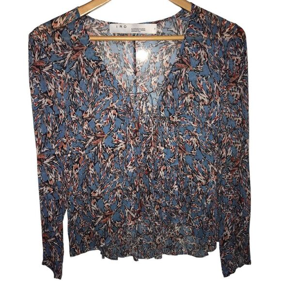 I R O Blouse Woman’s Size 6-8 - Picture 1 of 6